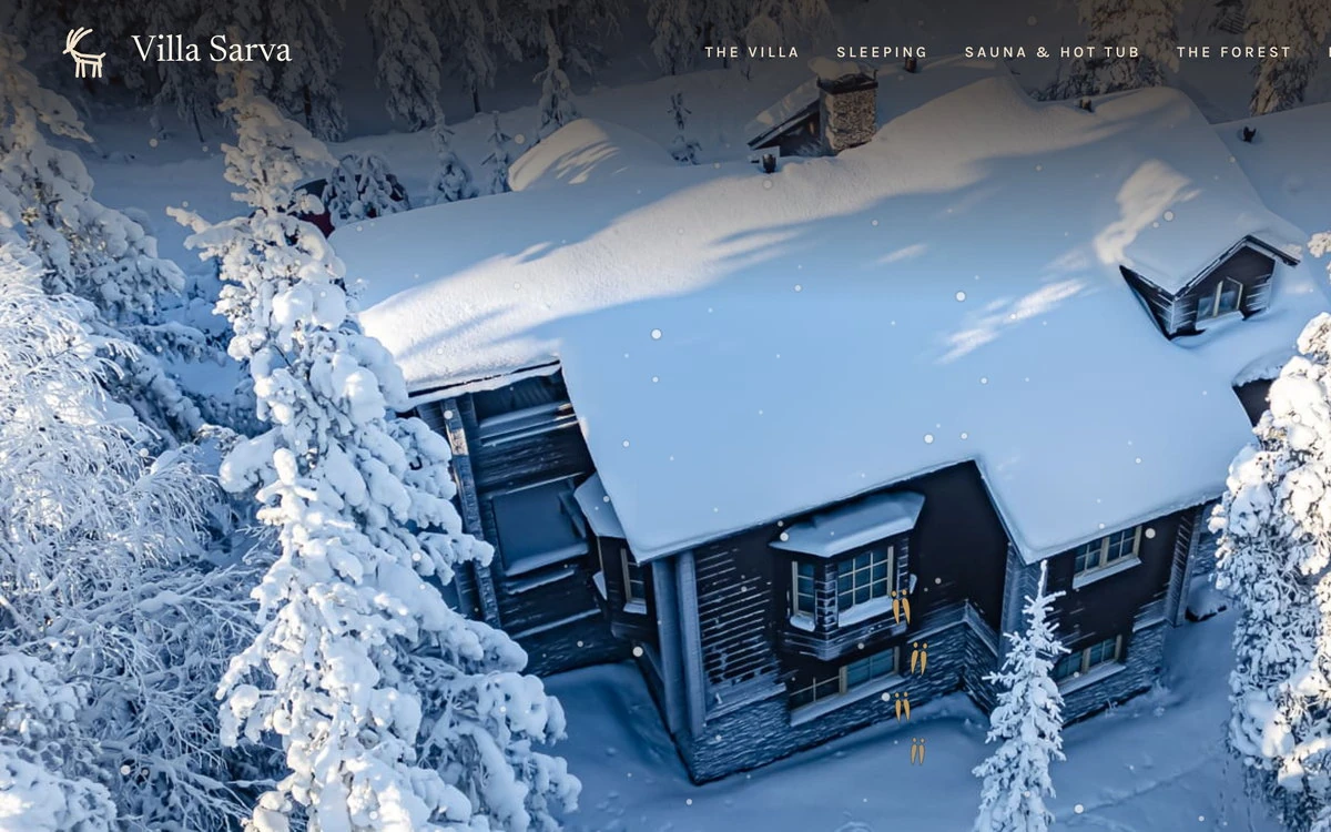 Villa Sarva homepage